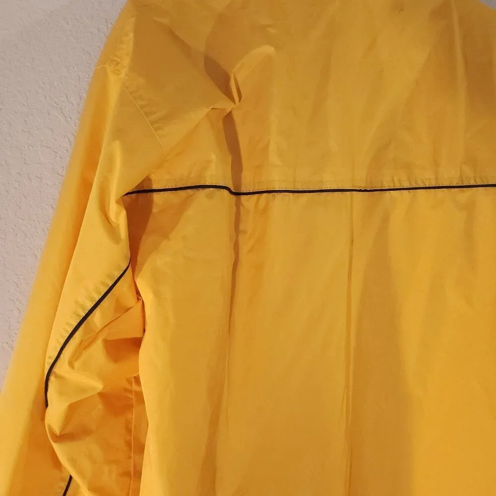 BRIGHT YELLOW WINDBREAKER MEDIUM VINTAGE RARE A MUST HAVE - Picture 13 of 15